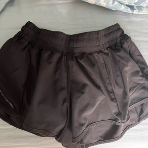 Lululemon Black Hotta Hot shorts in size 4
